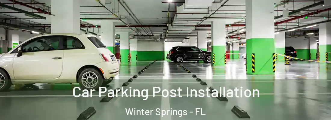  Car Parking Post Installation Winter Springs - FL