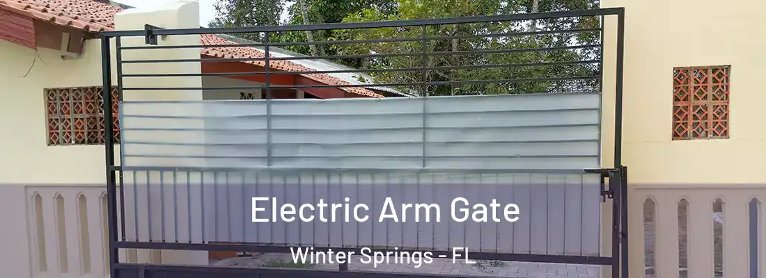  Electric Arm Gate Winter Springs - FL