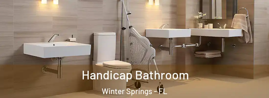  Handicap Bathroom Winter Springs - FL