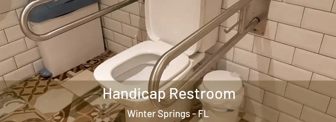  Handicap Restroom Winter Springs - FL