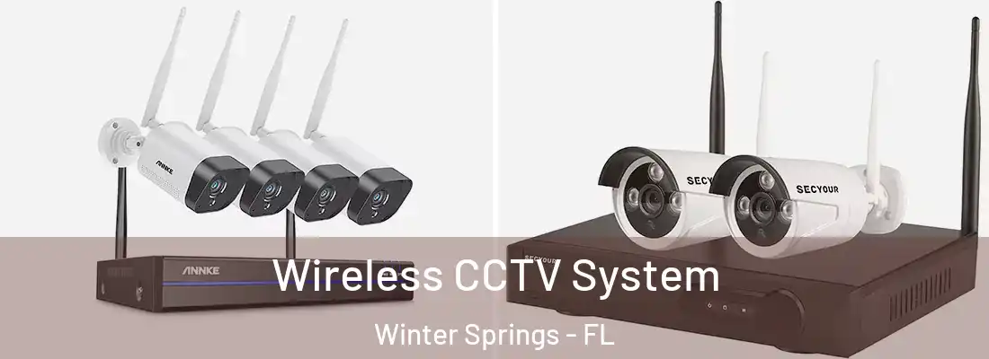  Wireless CCTV System Winter Springs - FL